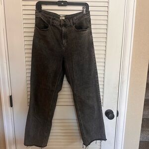 Women's Black Cropped Jeans